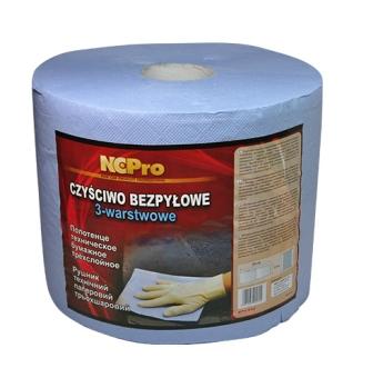 Обтирочная бумага 3-х слойная (синяя)